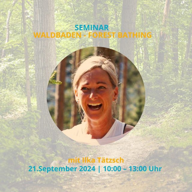 Waldbaden – Forest Bathing
Seminar mit Ilka Tätzsch @ilkamymoments am
21. September 2024 10:00 - 13:00!

(Atem-, Yoga-, Klang- und Bewusstseins-Coaching)

Spüre den Waldboden unter deinen Füßen, die Erde, die Tannennadeln, die Steinchen, das weiche Moos. Spüre, wie der natürliche Boden all deine Fussreflexzonen aktiviert wie eine Massage.
Rieche den Duft der Bäume, sie erinnern dich an dich selbst. Schmecke die Früchte der Natur.
Taste dich durch das Moos, durch Zweige und betrachte den Wald mit den Augen eines Kindes.
Höre das leichte Rauschen des Windes in den Baumwipfeln. Komme so mehr und mehr zu dir. Genieße. Atme. Relax.

«Die einen werden durch einen Baum zu Freudentränen gerührt, für die anderen ist er nur etwas Grünes, das im Weg steht. Für die einen ist die Natur lächerlich und missgestaltet, andere nehmen sie nicht einmal wahr. Doch für den, der Fantasie hat, ist die Natur die Fantasie selbst.» WILLIAM BLAKE

 #waldbaden #forestbathing #williamblake 
#imlichtbuchhandlung #buchhandlungimlicht #imlichtseminarzentrum #lichtherzausrichtung #herzintelligenz #lichtherz #zeitalterdeslichts #neuezeit #neuewelt #lichtzeitalter #bewusstseinswandel #buecherliebe #hierundjetzt #achtsamkeit #bewusstsein #spiritualität #lebenimjetzt #innereverbundenheit #lichtessenz #achtsamkeitimalltag #persönlichkeitsentwicklung #verbundenheit #seelenplan #Zürich #zürichseefeld