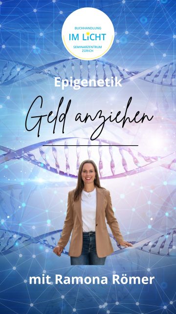 Vielleicht hast du bereits viel ausprobiert: Meditationen, Manifestationen, Affirmationen. Du hast dir vorgestellt, wie es wäre, in Wohlstand zu leben – aber im Alltag tauchen doch immer wieder dieselben Fragen auf: Warum fühle ich mich trotzdem unsicher, wenn es um Geld geht? Warum kommt es nicht in meinem Leben an – oder bleibt nicht da?

Die Antwort liegt meist tiefer, als wir denken: Nicht nur unsere eigenen Erfahrungen prägen unser Verhältnis zu Geld, sondern auch alte familiäre Muster, kollektive Überzeugungen und unbewusste energetische Prägungen, die über Generationen hinweg weitergegeben wurden.

Diese Transformationen gehen genau dort hin. In der Tiefe. Dort, wo Affirmationen nicht mehr greifen und positives Denken nicht mehr ausreicht.

Diese Abende sind keine Masterclass, kein Mindset-Coaching, kein weiteres „Toolset“, das du lernen musst.

➡️ Hier geschieht Transformation.

1. Abend: „Was dich zurückhält – Geldprägungen und alte Felder erkennen“

2. Abend: „Stabil in der Fülle – inneren Selbstwert spüren und empfangen“

3. Abend: „Geld darf zu mir kommen – Manifestieren aus dem neuen Bewusstsein“

🌍 Die dreiteilige Online-Serie mit Ramona Römer.
https://events.imlicht.ch/event/epigenetik-geld/